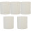 5Stk Silikon Stiftehalter Grau Runde Form Makeup Organizer 3
