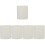 5Stk Silikon Stiftehalter Grau Runde Form Makeup Organizer 5