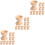 30Stk Kinder DIY Holz Eierbecher Eierhalter Ostern Bastelset Beige 6