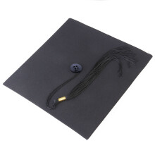 2Stk Verstellbare Abschlusskappe Polyester Für Studienfeier