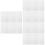 36Stk PVC Label Transparent Selbstklebend Für Und Büro 8