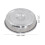2Stk Lebensmittelhaube Mit Griff Anti-Spritz Silber 2