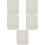 5Stk Silikon Stiftehalter Grau Runde Form Makeup Organizer 7