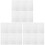 36Stk PVC Label Transparent Selbstklebend Für Und Büro 4