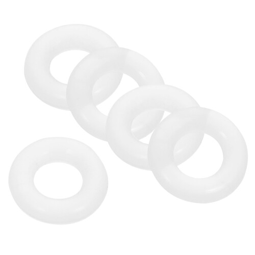 10Stk Aquarium Silikon Dichtung Weiß Ventil Dichtungsring 1