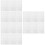 36Stk PVC Label Transparent Selbstklebend Für Und Büro 9