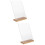 2Sets Acryl-Tabletop-Schildhalter Transparent Mit Stabilem Holzfuß 9