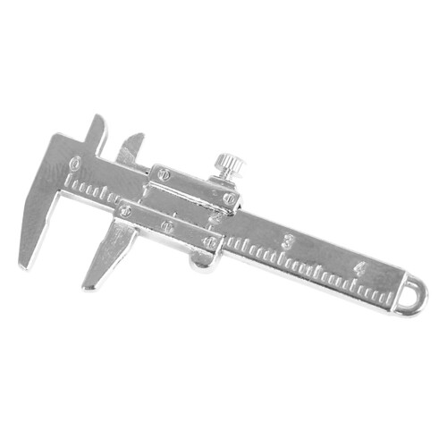 4Stk Mini Präzisionsmessschieber Silber Zubehör