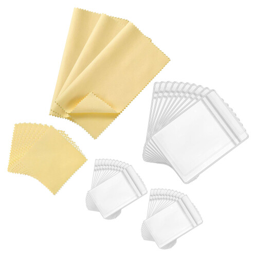 4Sets Durchsichtiges Schmuckaufbewahrungsset Langlebig & Tragbar 1