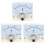 3Stk Voltmeter Pointer Head Weiß, Analog, Langlebig Und Klar 2
