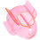 4Stk Hamsterbad Kunststoff Rosa, Sandbadbox, Transparentes Design 2