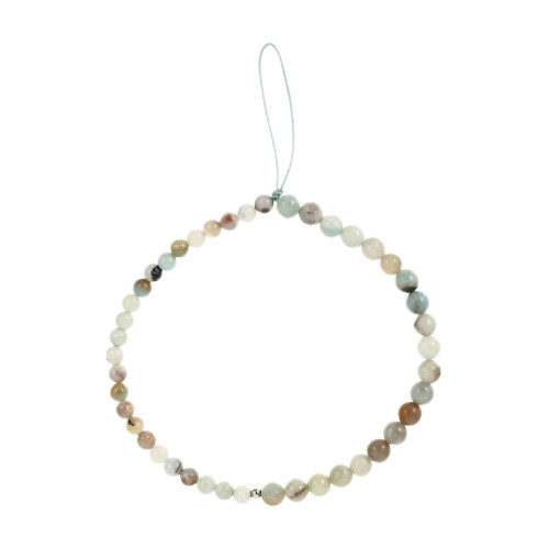 4Stk Agate Beads Robust Für Schlüssel Multicolor