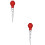 2Stk Roter Silikontrichter Basting Baster Öl Würzrohr Bbq Tool 9