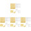 4Sets Durchsichtiges Schmuckaufbewahrungsset Langlebig & Tragbar 4