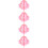 4Stk Hamsterbad Kunststoff Rosa, Sandbadbox, Transparentes Design 4