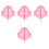 4Stk Hamsterbad Kunststoff Rosa, Sandbadbox, Transparentes Design 9