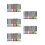 5Sets Mehrfarbige Whiteboard Marker Erasable Marker Stift 3