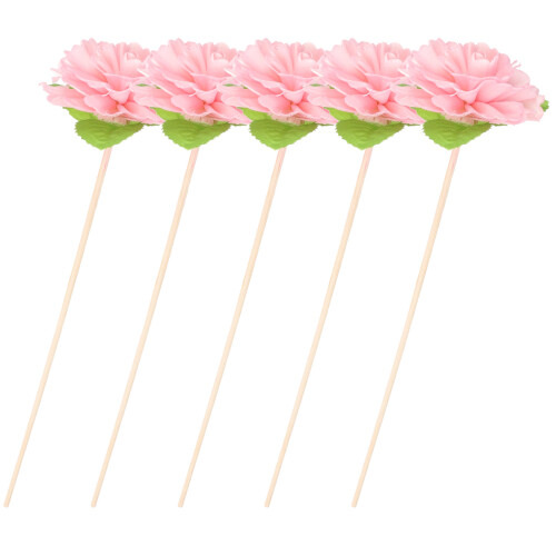 15Stk Pink Reed Diffuser Sticks Holz Für Aromatherapie Und Raumduft 2