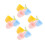 12Stk Badewasser Kinder Sicher Stapelbar Bunt 3