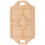 5Stk Khaki Holz Mini Tablett Für 2