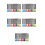 5Sets Mehrfarbige Whiteboard Marker Erasable Marker Stift 6