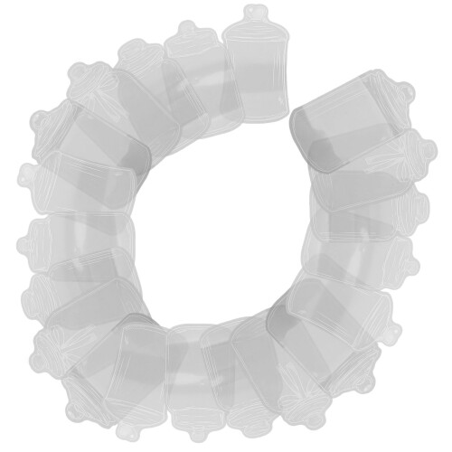 4Stk Flaschenförmige DIY Lesezeichen Aus Pet Material 2