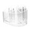 4Stk Transparenter Make-Up Pinselhalter Acryl Kosmetik Halter 10