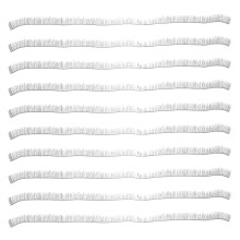 100Stk Schmink Wimpern Für Puppen Schwarz Bastelmaterial Einfach