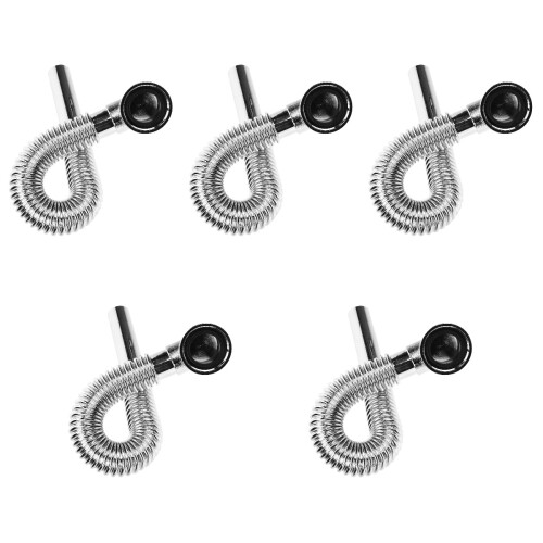 5Stk Robustes Kupfer Ablaufrohr Für , Silberfarben 2