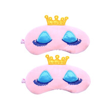 4Stk Schlafmaske Für Cartoon Augenbinde Pink