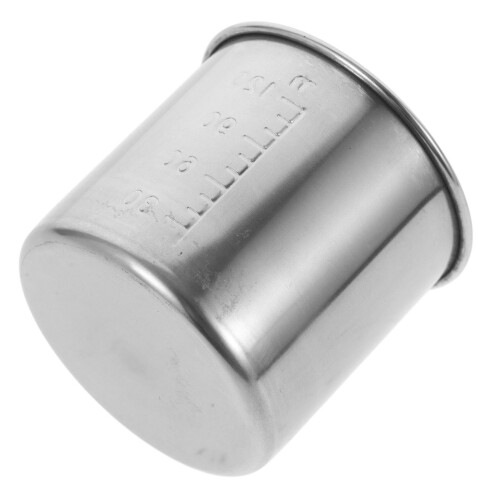 3Stk Küchen Messbecher Metall Messbecher Mit Für Präzise Messung 2