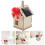 2Sets Holz Modellset Kinder Experimentierspiel Bunt 10