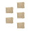 5Stk Geschenkfüllung Crinkle Cut Papier Khaki Für Geschenkkörbe 3