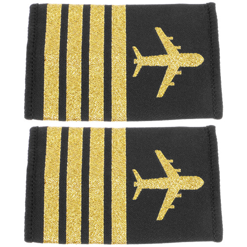 10Stk Mehrfarbige Pilot Epauletten Für Uniform