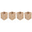 4Stk Woven Stiftehalter Und , Praktisch Beige 6