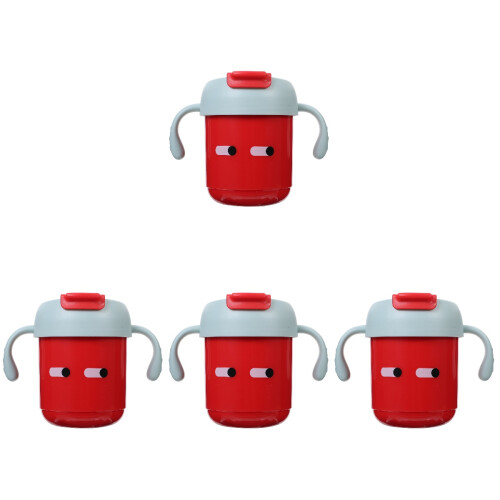 4Stk Baby- -Wasserbecher Mit in Rot 1