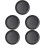 5Stk Runde Backbleche Aus Kohlenstoffstahl, Antihaft, 8