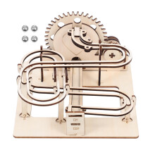 5Sets 3D Holz Kugelbahn Puzzle Spielzeug Khaki Lernspiel Für Kinder