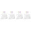4Sets Robuste Acryl-Memo- Mit Stift, Ideal Für Und Büro 6