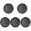 5Stk Runde Backbleche Aus Kohlenstoffstahl, Antihaft, 4