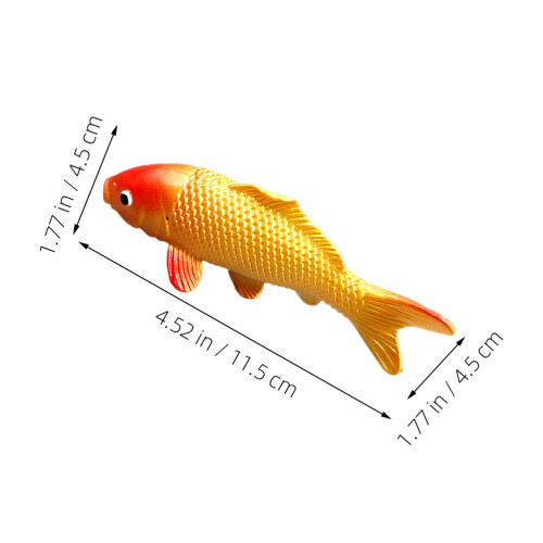 8Stk Aquarium Figuren Aus PVC 1
