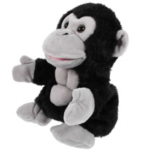 2St Zachte Gorilla Handpop Voor Kinderen 1-3 Jaar Interactief
