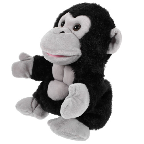 2St Zachte Gorilla Handpop Voor Kinderen 1-3 Jaar Interactief