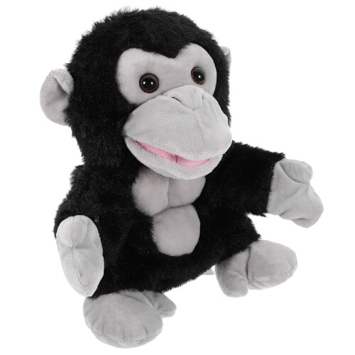 2St Zachte Gorilla Handpop Voor Kinderen 1-3 Jaar Interactief 1