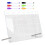 4Sets Robuste Acryl-Memo- Mit Stift, Ideal Für Und Büro 3