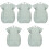 5St Babylapjes PU Ademend Waterdicht Baby's 3