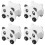 4St Witte Mini Trolley Voor Tiny Storage En Mini Huis Decor 7