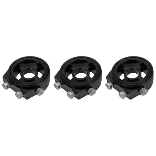 3St Auto Aluminium Sandwich Koelplaat Zwart Filter Kit 1