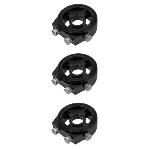 3St Auto Aluminium Sandwich Koelplaat Zwart Filter Kit 2