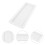 2St Plastic Bakstenenmal Tuinpadvorm Praktische Cementmal Wit 11